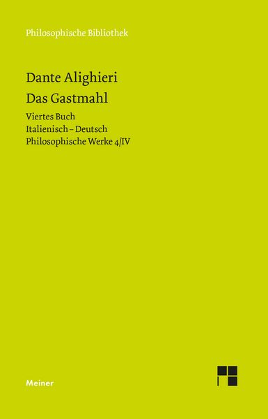 Produktbild: Das Gastmahl. Viertes Buch