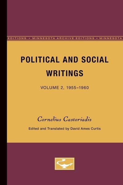 Produktbild: Political and Social Writings
