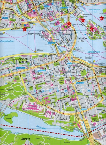 Produktbild: MARCO POLO Cityplan Stockholm 1:12 000