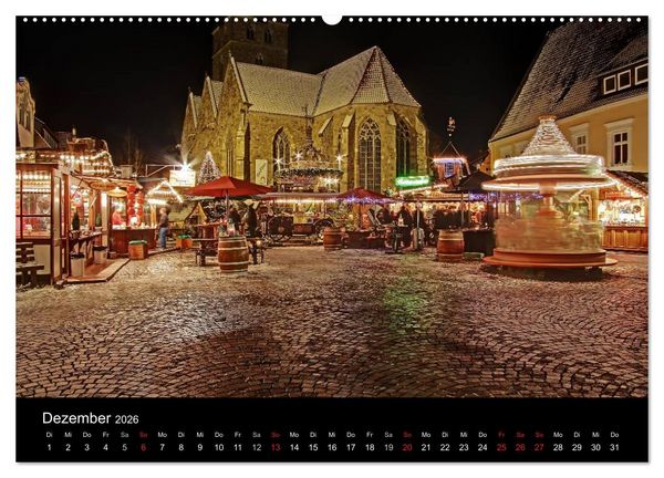 Produktbild: 365 Tage Herford (Wandkalender 2026 DIN A2 quer), CALVENDO Monatskalender