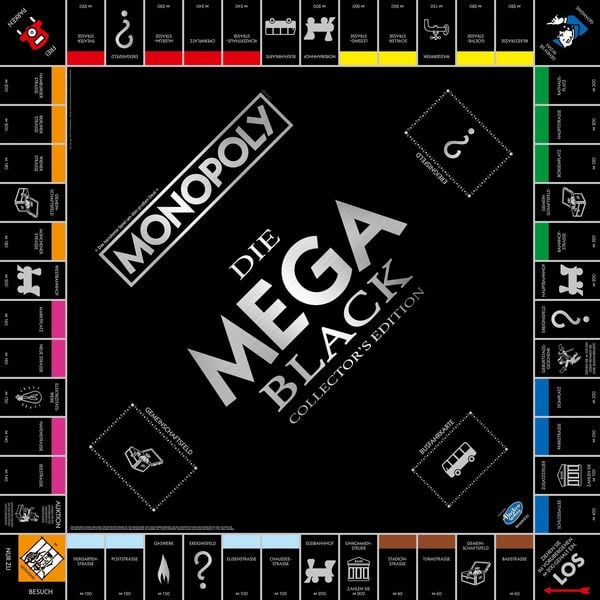 Produktbild: Mega Monopoly Black Edition