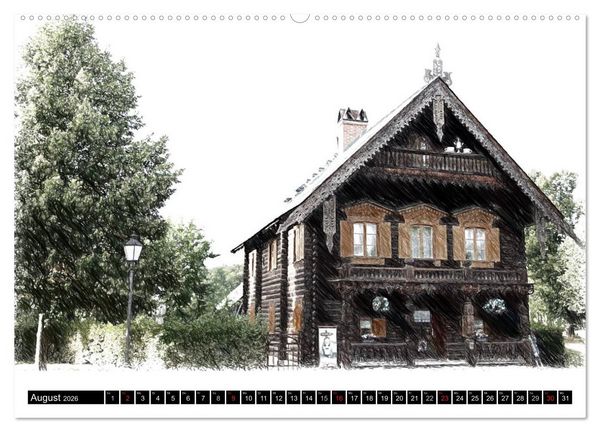 Produktbild: Potsdam Kalender (Wandkalender 2026 DIN A2 quer), CALVENDO Monatskalender
