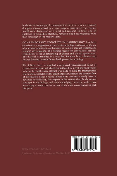 Produktbild: Contemporary Concepts in Cardiology