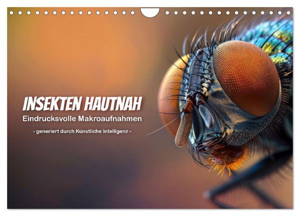 Produktbild: Insekten hautnah (Wandkalender 2026 DIN A4 quer), CALVENDO Monatskalender