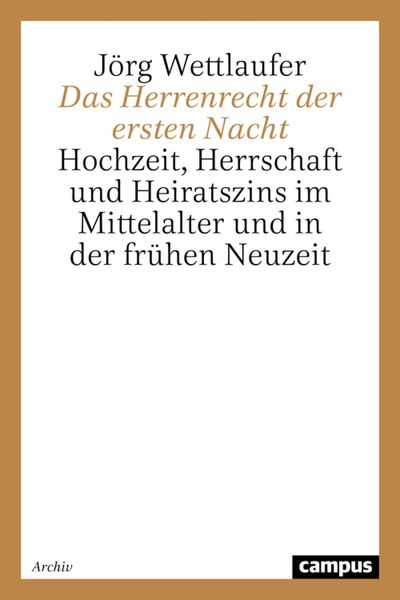 Produktbild: Das Herrenrecht der ersten Nacht