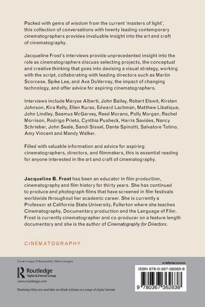Produktbild: Conversations with Contemporary Cinematographers