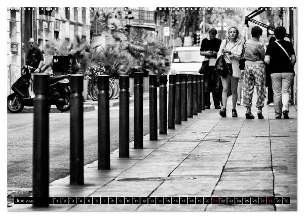 Produktbild: Streetlife Barcelona (Wandkalender 2026 DIN A2 quer), CALVENDO Monatskalender
