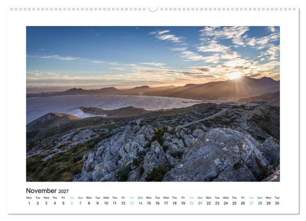 Produktbild: Longing for Mallorca (High Quality Premium Wall Calendar 2027 DIN A2 landscape),CALVENDO 12 Month Wall Calendar