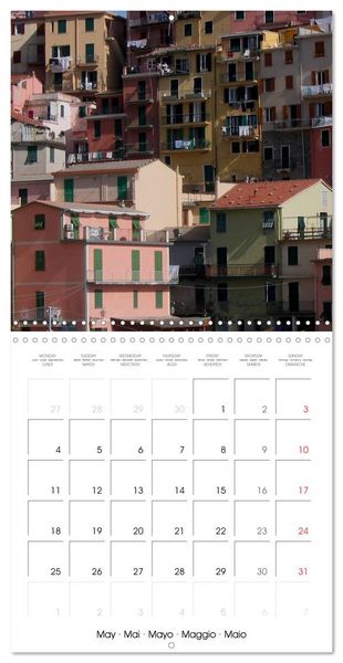 Produktbild: Cinque Terre - The Five Lands of Liguria (Wall Calendar 2026 12 &times; 12 Inch) CALVENDO 12 Month Wall Calendar