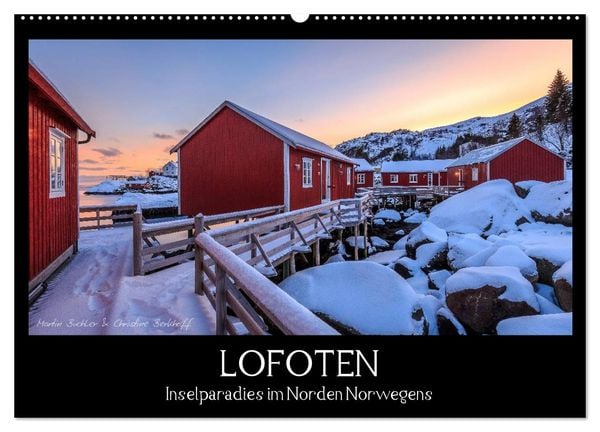 Produktbild: LOFOTEN - Inselparadies im Norden Norwegens (Wandkalender 2026 DIN A2 quer), CALVENDO Monatskalender