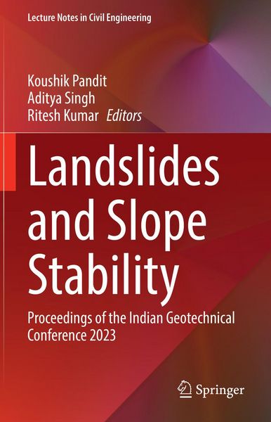 Produktbild: Landslides and Slope Stability