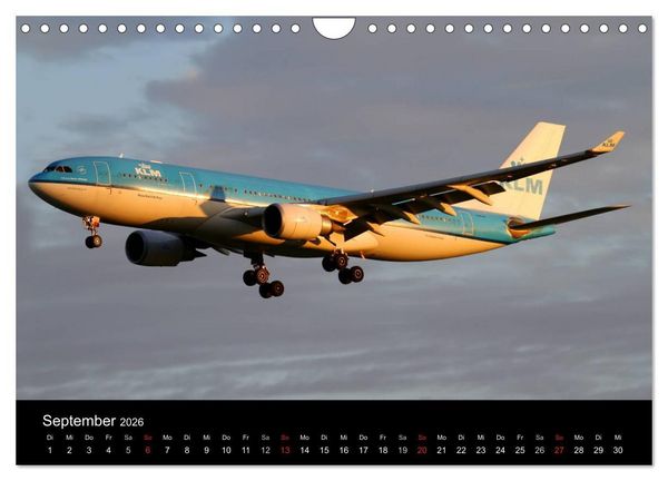Produktbild: Faszination Flugzeug (Wandkalender 2026 DIN A4 quer), CALVENDO Monatskalender