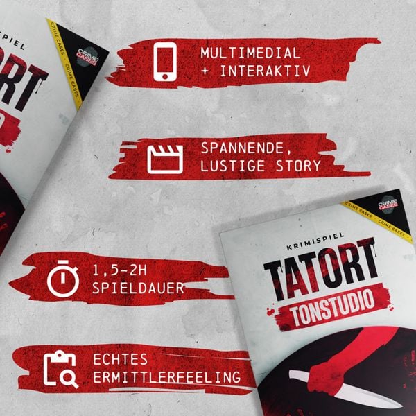 Produktbild: CRIMECASES Krimispiel Tatort: Tonstudio