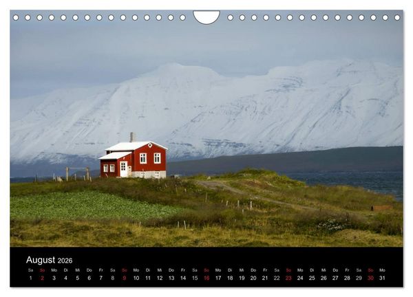 Produktbild: Island (Wandkalender 2026 DIN A4 quer), CALVENDO Monatskalender