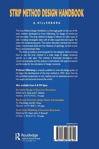 Produktbild: Strip Method Design Handbook