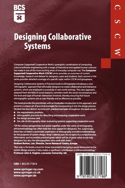 Produktbild: Designing Collaborative Systems