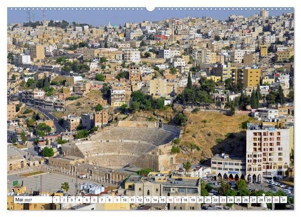 Produktbild: JORDANIEN, Faszination Nahost (Wandkalender 2027 DIN A2 quer), CALVENDO Monatskalender