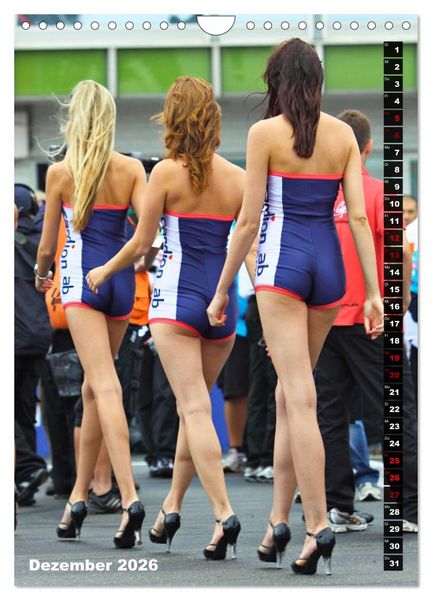 Produktbild: Beauty Grid Girls (Wandkalender 2026 DIN A4 hoch), CALVENDO Monatskalender