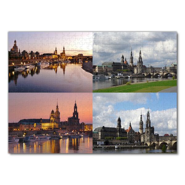 Produktbild: Lais Puzzle Collage Dresden 500 Teile