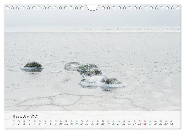 Produktbild: Sehnsucht Meer - Poesie der Stille (Wandkalender 2026 DIN A4 quer), CALVENDO Monatskalender