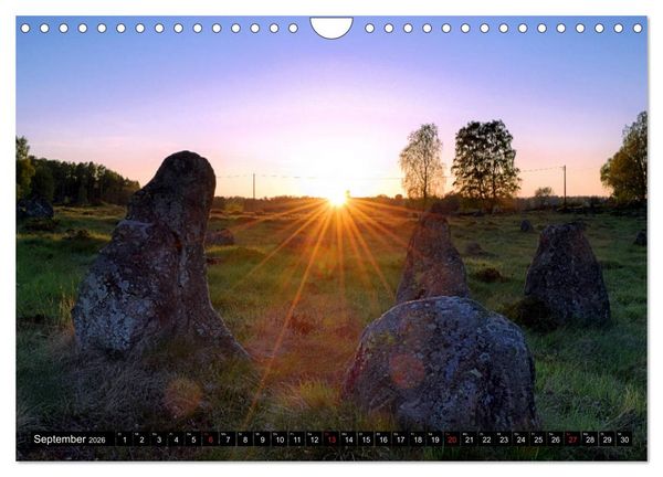 Produktbild: Reiseland Schweden (Wandkalender 2026 DIN A4 quer), CALVENDO Monatskalender