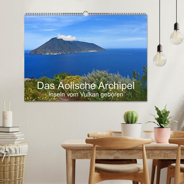Produktbild: Das &Auml;olische Archipel - Inseln vom Vulkan geboren (Wandkalender 2026 DIN A2 quer), CALVENDO Monatskalender