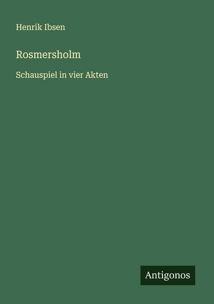 Produktbild: Rosmersholm