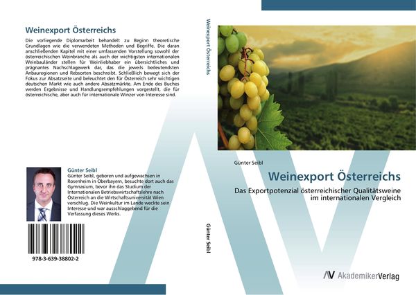 Weinexport Österreichs, Taschenbuch von Günter Seibl, AV Akademikerverlag, 9783639388022