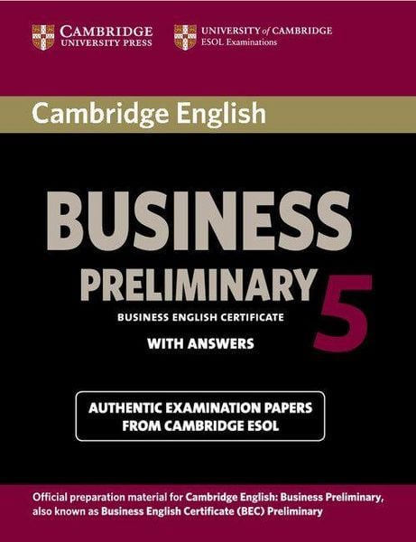 Produktbild: Cambridge English Business 5 Preliminary