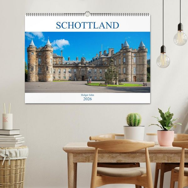 Produktbild: Blickpunkte SCHOTTLAND (Wandkalender 2026 DIN A2 quer), CALVENDO Monatskalender