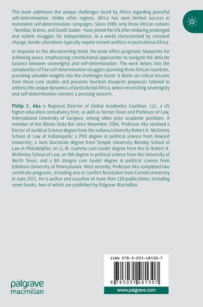 Produktbild: Navigating the Tension Between Sovereignty and Self-Determination in Postcolonial Africa