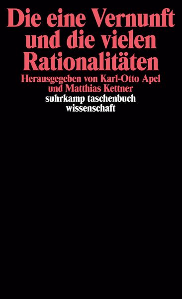 Produktbild: Die eine Vernunft und die vielen Rationalit&auml;ten