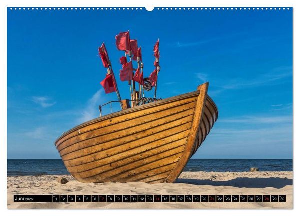 Produktbild: Ein Wochenende im Ostseebad Binz (hochwertiger Premium Wandkalender 2026 DIN A2 quer), Kunstdruck in Hochglanz