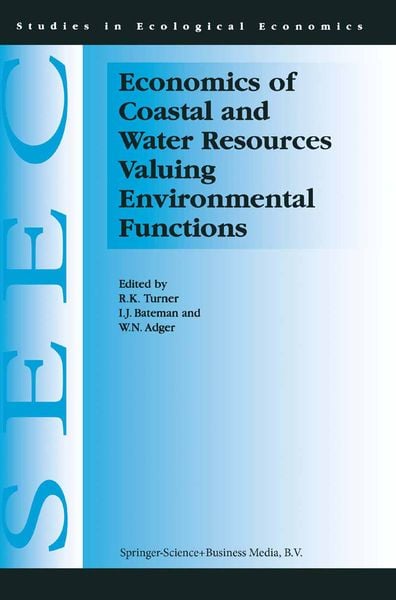 Produktbild: Economics of Coastal and Water Resources: Valuing Environmental Functions