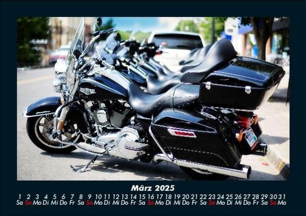 Produktbild: Motorräder 2025 Fotokalender DIN A5