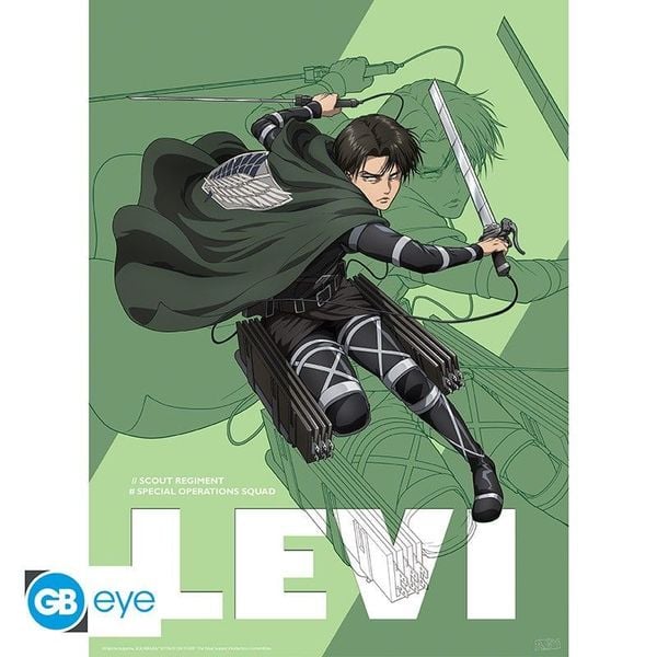 Produktbild: ATTACK ON TITAN Set 2 Chibi Posters - Set 1 (52x38)