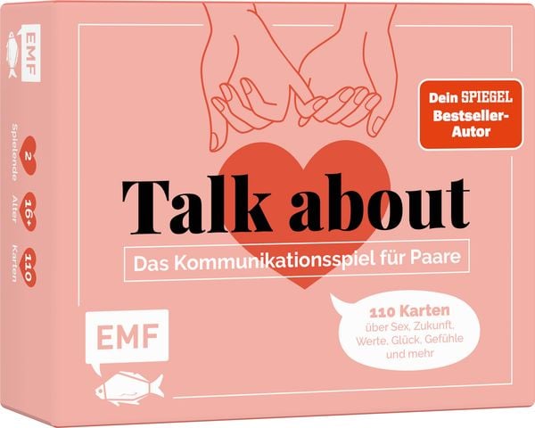 Produktbild: Kartenspiel: Talk about &ndash; Das Kommunikationsspiel f&uuml;r Paare
