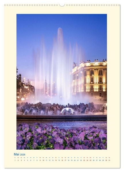 Produktbild: Meine sch&ouml;ne Stadt - ein Spaziergang durch Wien (Wandkalender 2026 DIN A2 hoch), CALVENDO Monatskalender