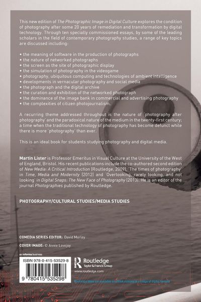 Produktbild: The Photographic Image in Digital Culture
