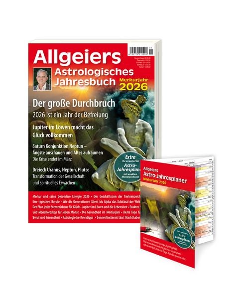 Allgeiers Astrologisches Jahresbuch 2026, Set von Michael Allgeier, Allgeier Verlag GbR, 978-3-944882-12-3