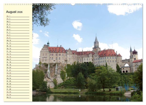 Produktbild: Sehenswertes in Baden-W&uuml;rttemberg erleben (hochwertiger Premium Wandkalender 2026 DIN A2 quer), Kunstdruck in Hochglanz