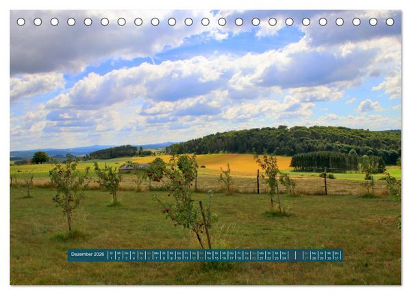 Produktbild: Die Toskana der Eifel - Das Lampertstal (Tischkalender 2026 DIN A5 quer), CALVENDO Monatskalender