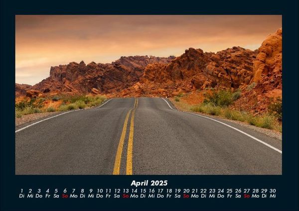 Produktbild: Bergige Welten 2025 Fotokalender DIN A4
