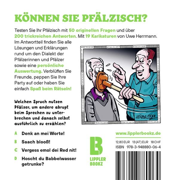 Produktbild: K&ouml;nnen Sie Pf&auml;lzisch? - Edition Babbelgosch