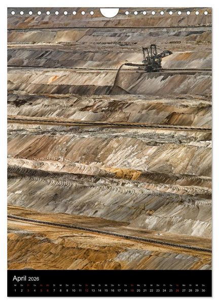 Produktbild: Der Tagebau Hambach (Wandkalender 2026 DIN A4 hoch), CALVENDO Monatskalender