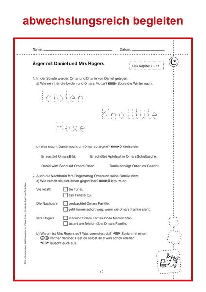 Produktbild: Lekt&uuml;rebegleiter &ndash; kompakt und differenziert: Planet Omar &ndash; Nichts als &Auml;rger