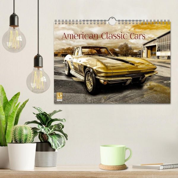 Produktbild: American Classic Cars (Wandkalender 2026 DIN A4 quer), CALVENDO Monatskalender
