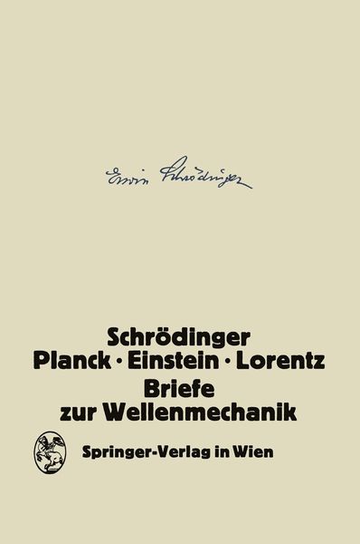 Produktbild: Briefe zur Wellenmechanik
