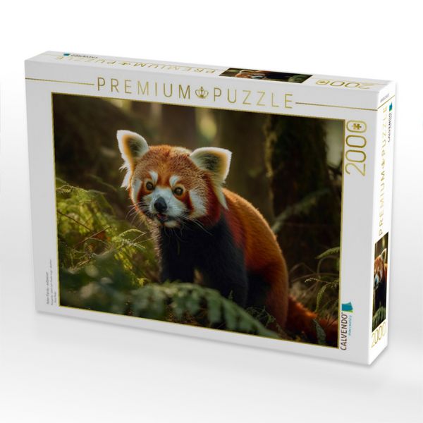 Produktbild: CALVENDO Puzzle Roter Panda - aufpassen | 2000 Teile Lege-Gr&ouml;&szlig;e 90x67cm Foto-Puzzle f&uuml;r gl&uuml;ckliche Stunden