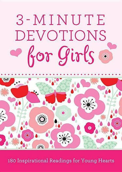 Produktbild: 3-Minute Devotions for Girls